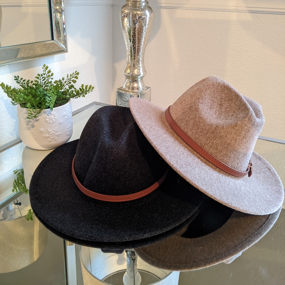 Two boho style hat